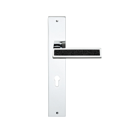 Riflesso Rocks (Jet Black) Door Lever H